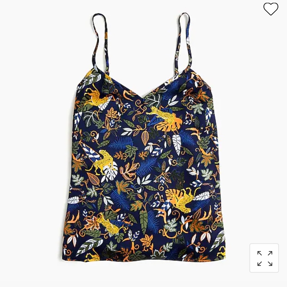 JCrew jungle camisole